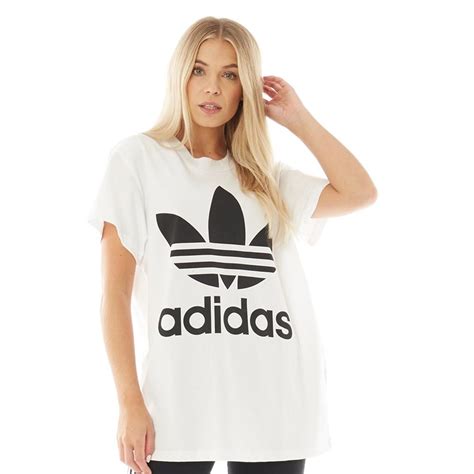 adidas shirt wit zwart dames|T.